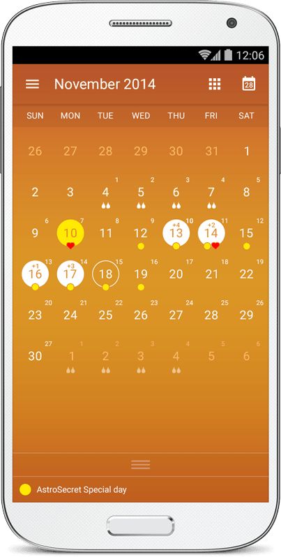 period calendar